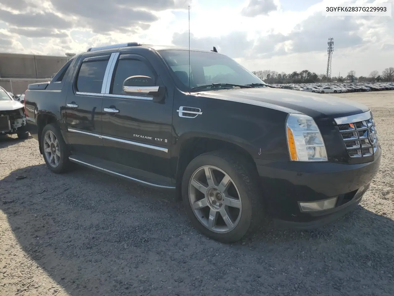2007 Cadillac Escalade Ext VIN: 3GYFK62837G229993 Lot: 49109805