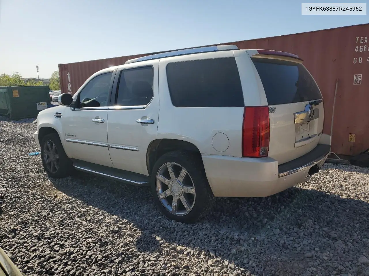 2007 Cadillac Escalade Luxury VIN: 1GYFK63887R245962 Lot: 52580555
