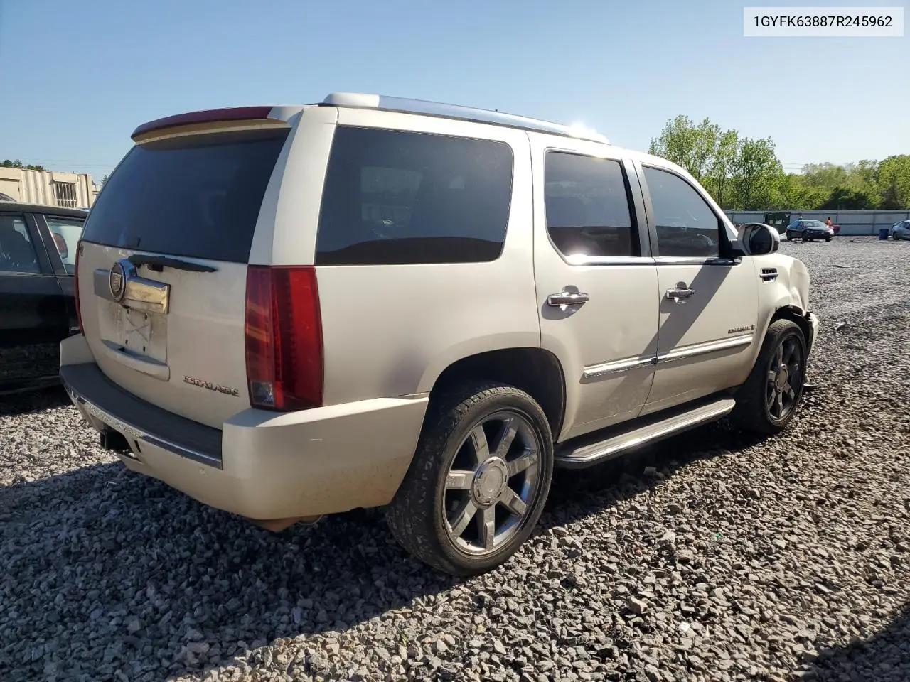 2007 Cadillac Escalade Luxury VIN: 1GYFK63887R245962 Lot: 52580555