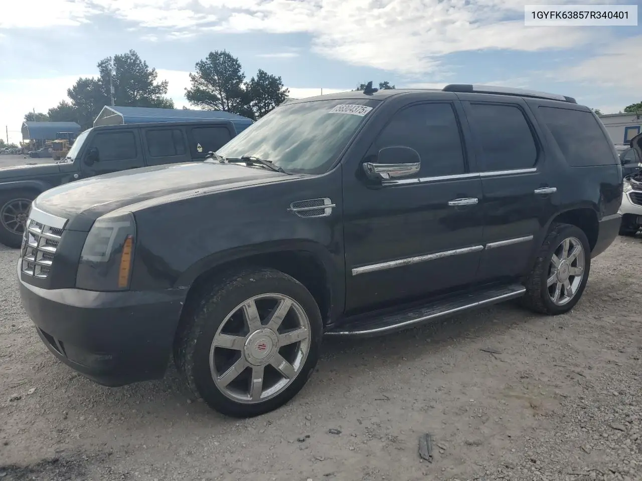 2007 Cadillac Escalade Luxury VIN: 1GYFK63857R340401 Lot: 56304375