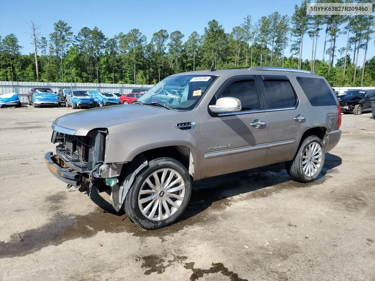 2007 Cadillac Escalade Luxury VIN: 1GYFK63827R209460 Lot: 56454395