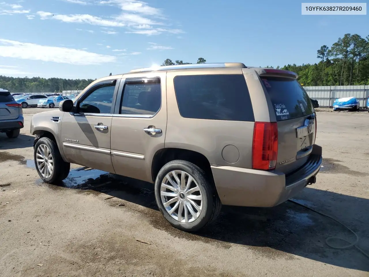 2007 Cadillac Escalade Luxury VIN: 1GYFK63827R209460 Lot: 56454395