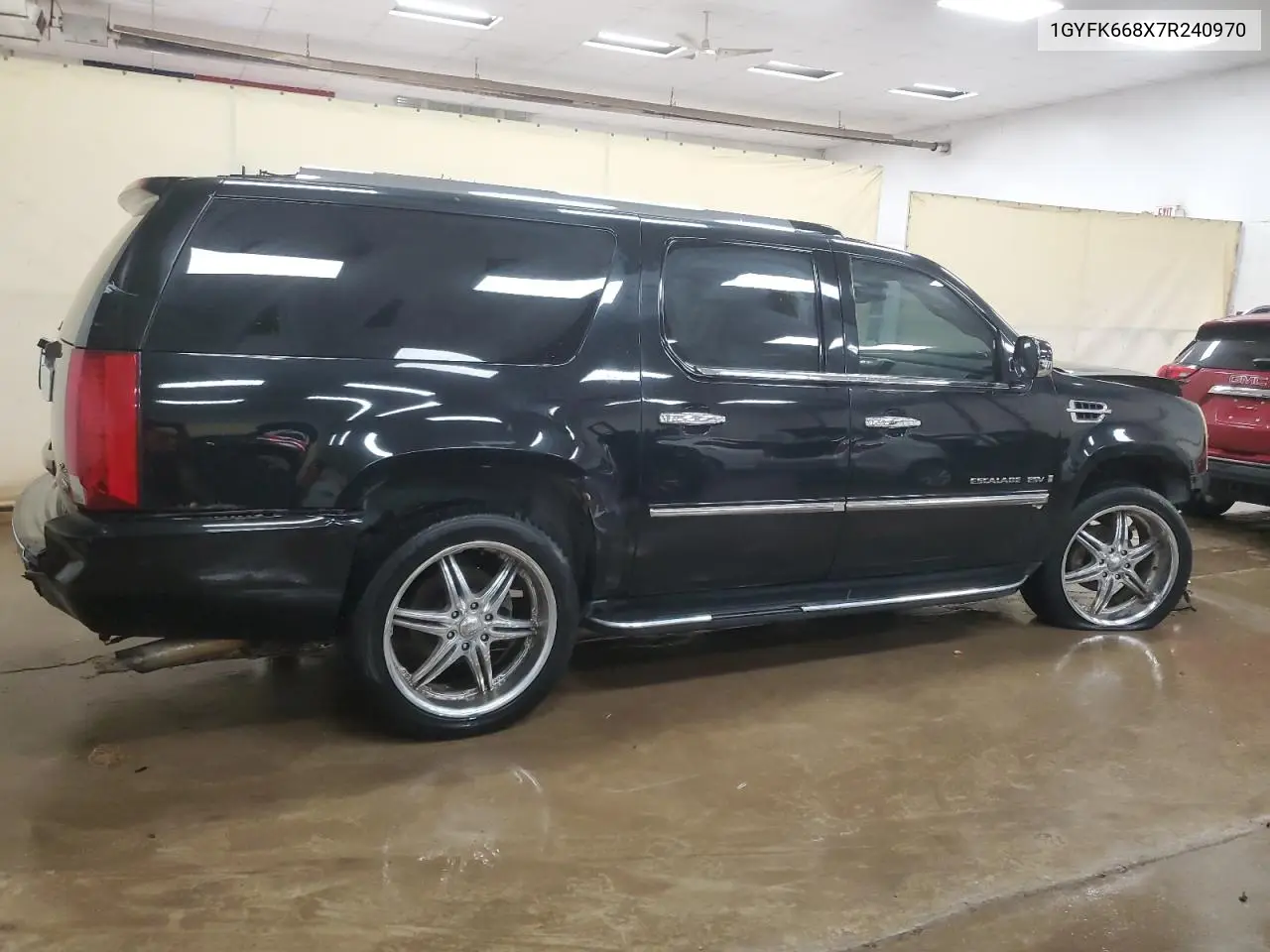 2007 Cadillac Escalade Esv VIN: 1GYFK668X7R240970 Lot: 58025495