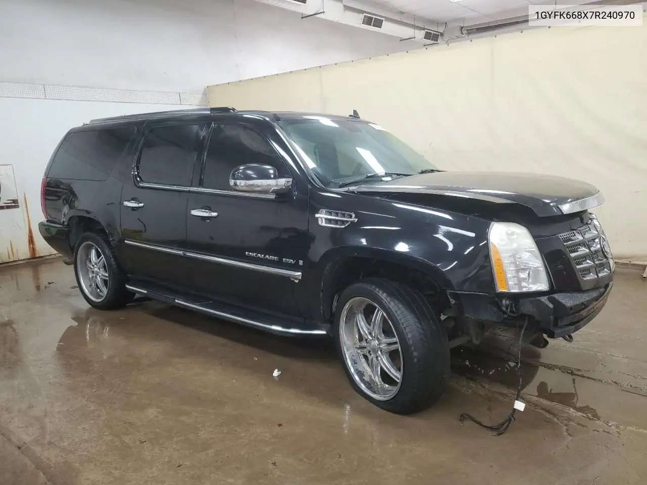 2007 Cadillac Escalade Esv VIN: 1GYFK668X7R240970 Lot: 58025495