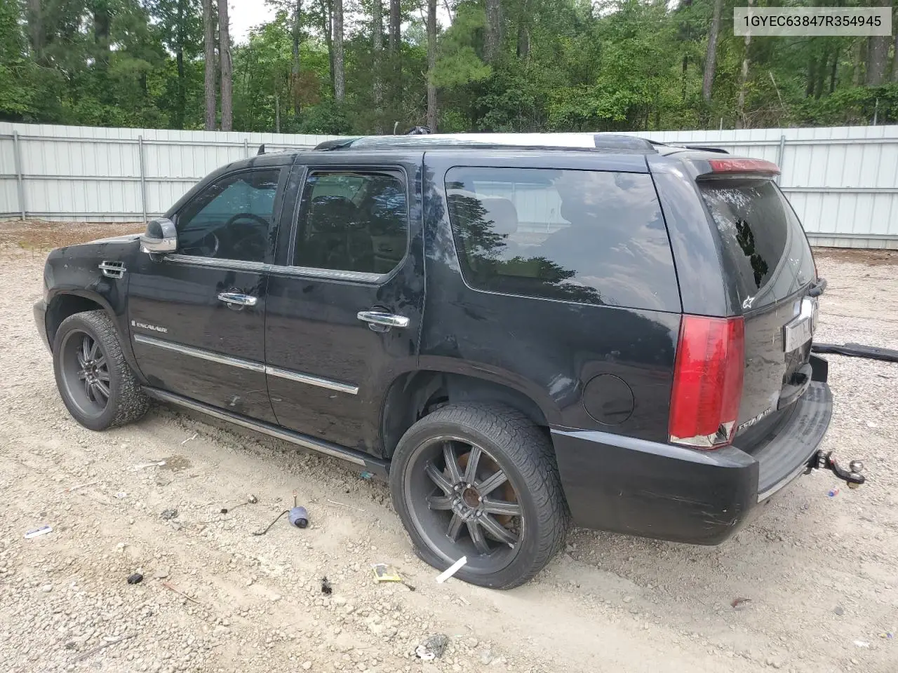 2007 Cadillac Escalade Luxury VIN: 1GYEC63847R354945 Lot: 62612115