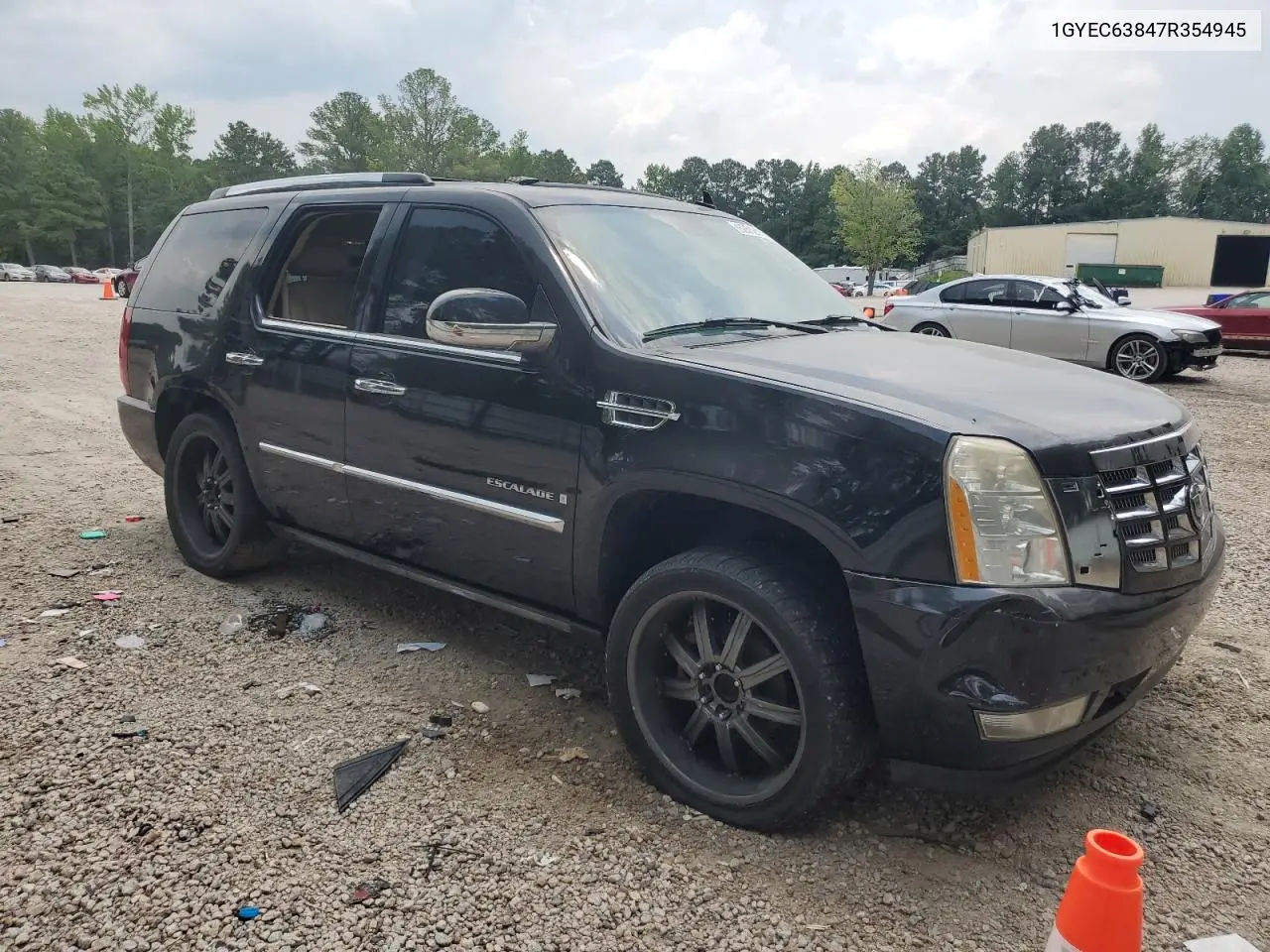 2007 Cadillac Escalade Luxury VIN: 1GYEC63847R354945 Lot: 62612115