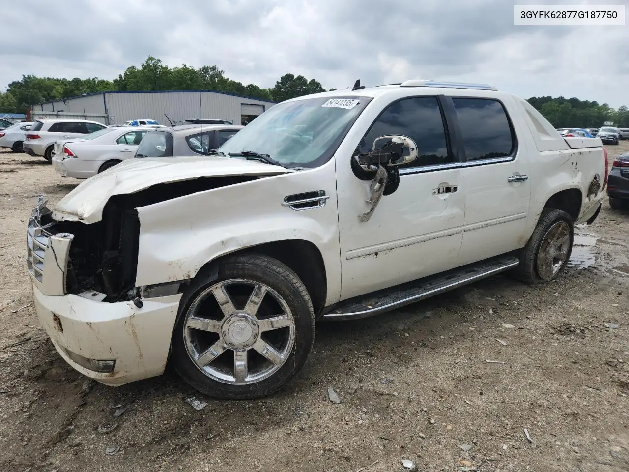 2007 Cadillac Escalade Ext VIN: 3GYFK62877G187750 Lot: 64141235