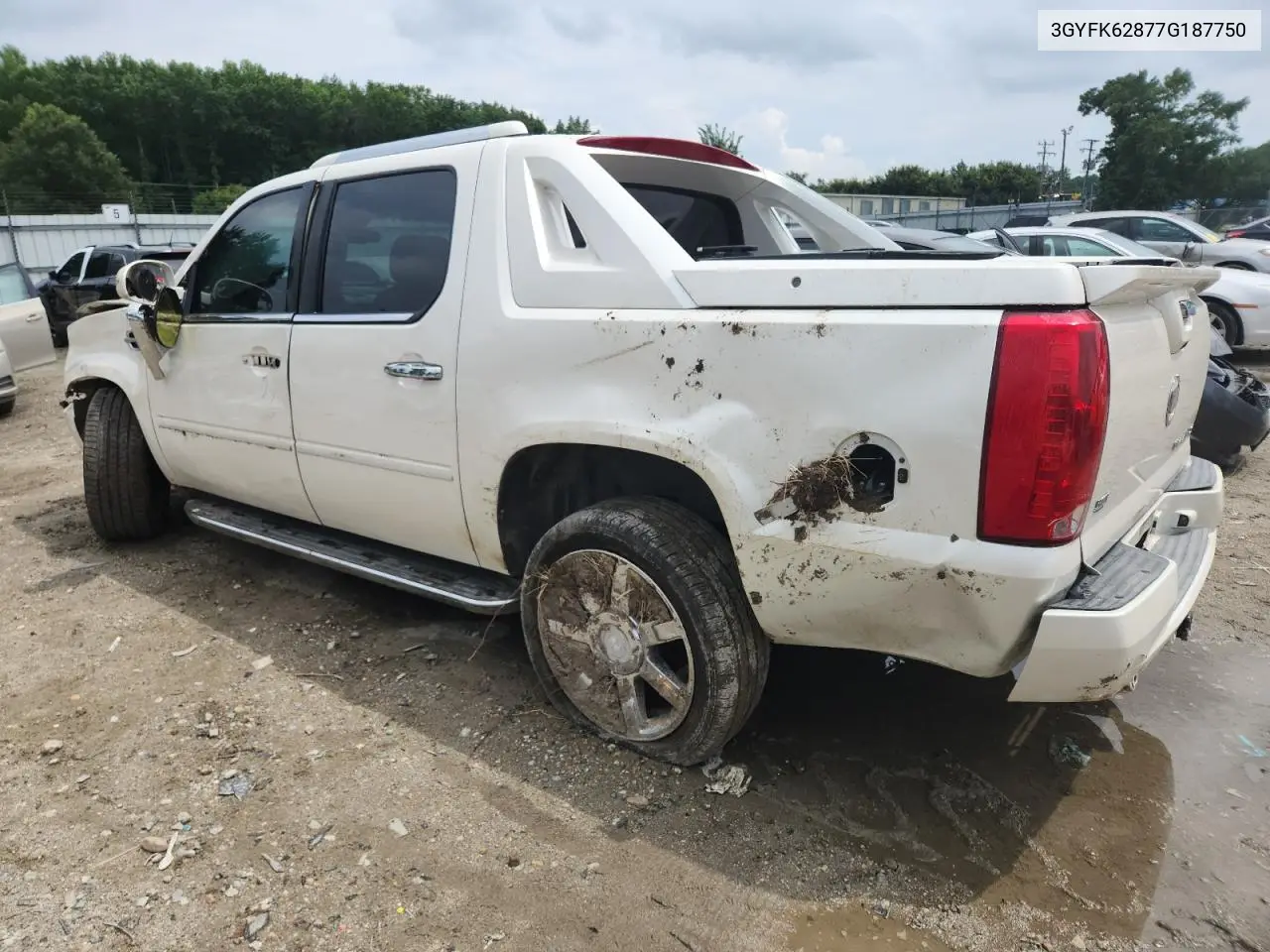 2007 Cadillac Escalade Ext VIN: 3GYFK62877G187750 Lot: 64141235