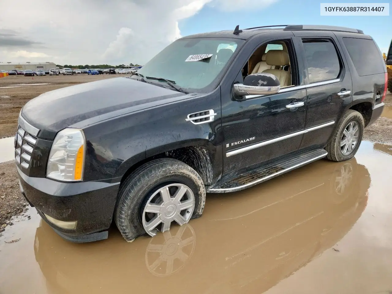 2007 Cadillac Escalade Luxury VIN: 1GYFK63887R314407 Lot: 64865435