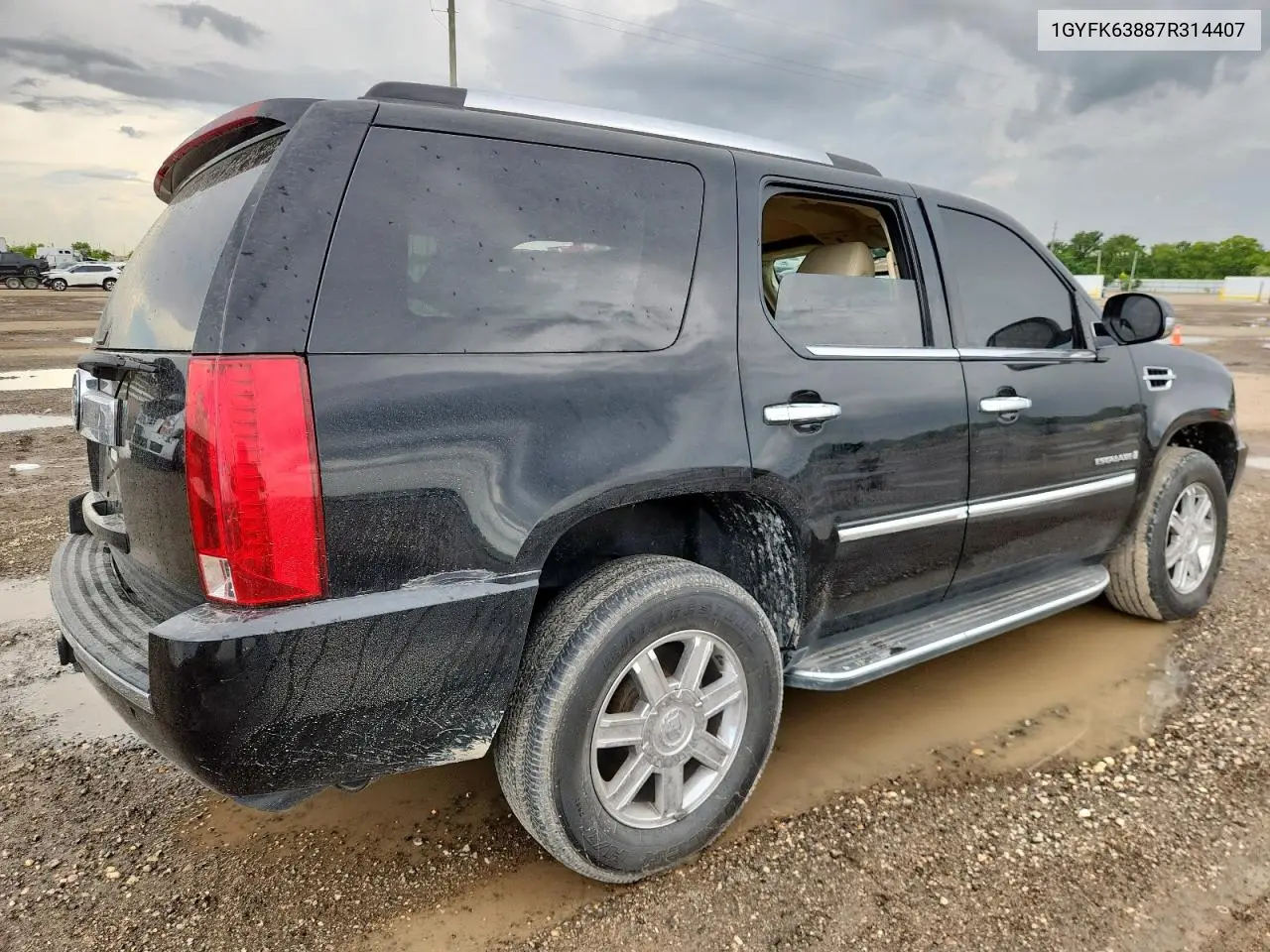 2007 Cadillac Escalade Luxury VIN: 1GYFK63887R314407 Lot: 64865435