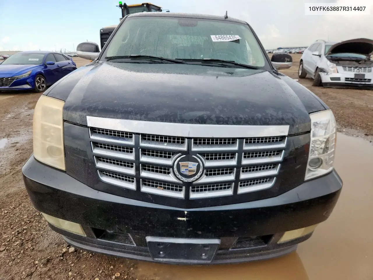 2007 Cadillac Escalade Luxury VIN: 1GYFK63887R314407 Lot: 64865435
