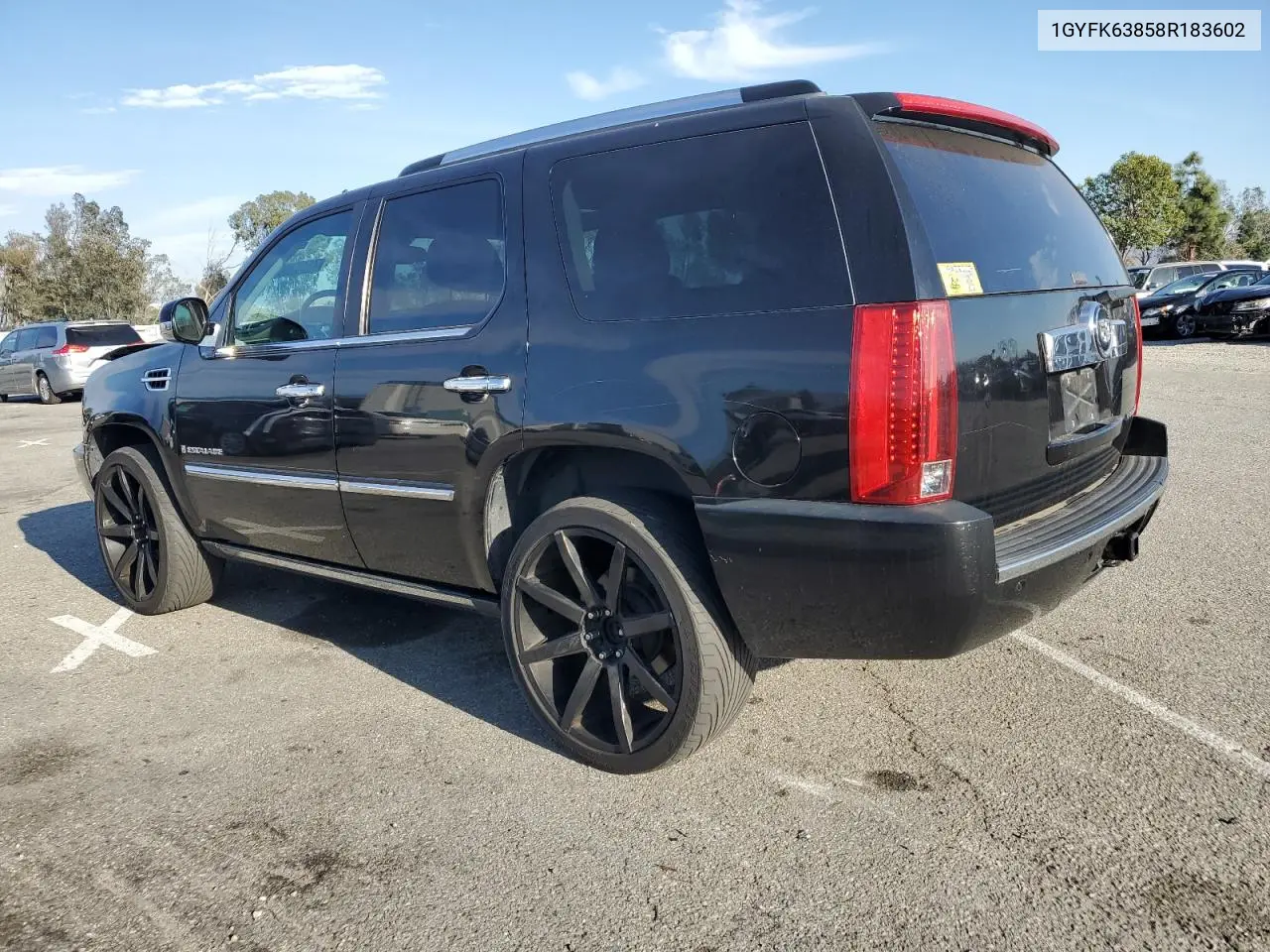 2008 Cadillac Escalade Luxury VIN: 1GYFK63858R183602 Lot: 45517605