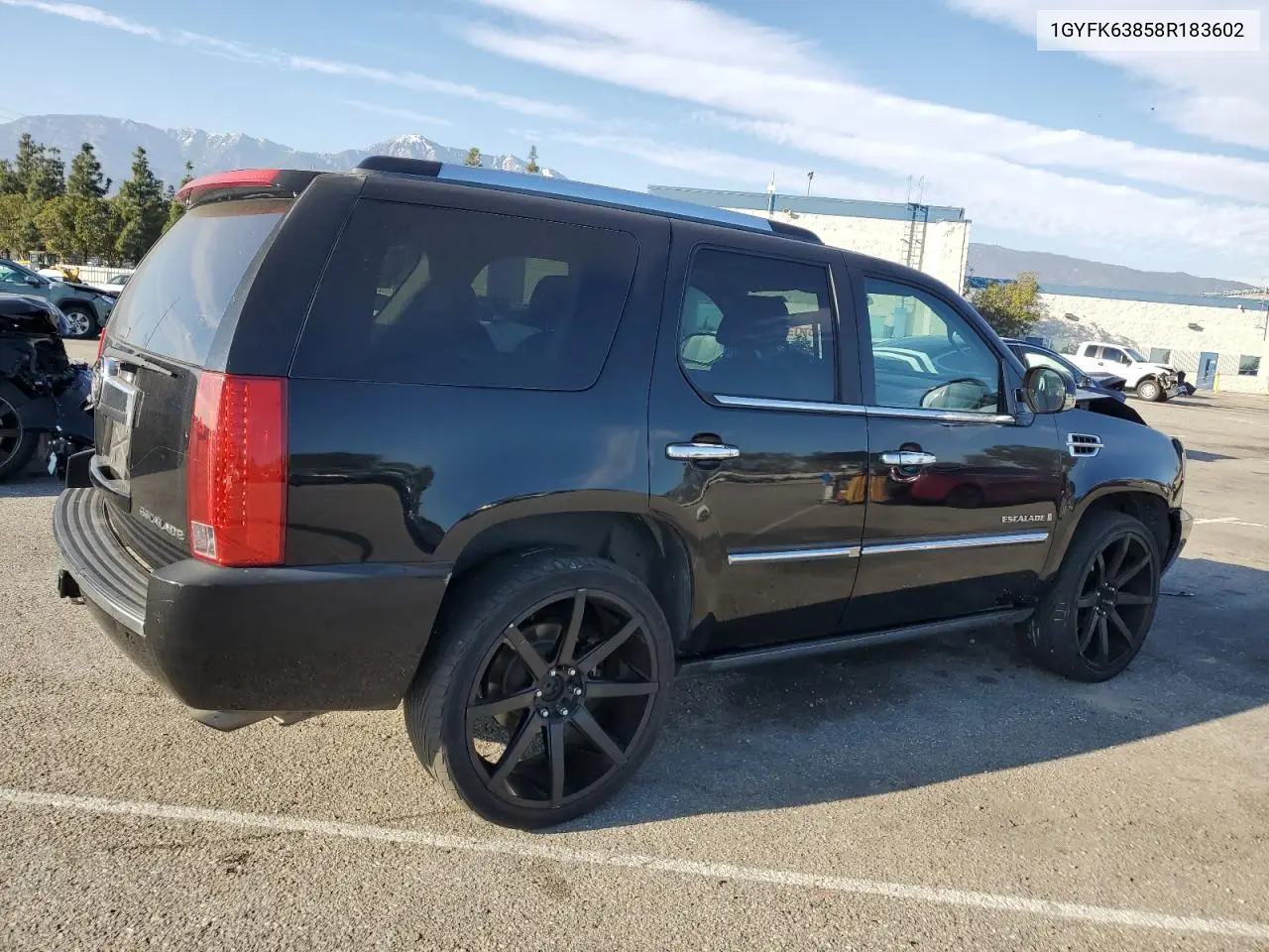 2008 Cadillac Escalade Luxury VIN: 1GYFK63858R183602 Lot: 45517605