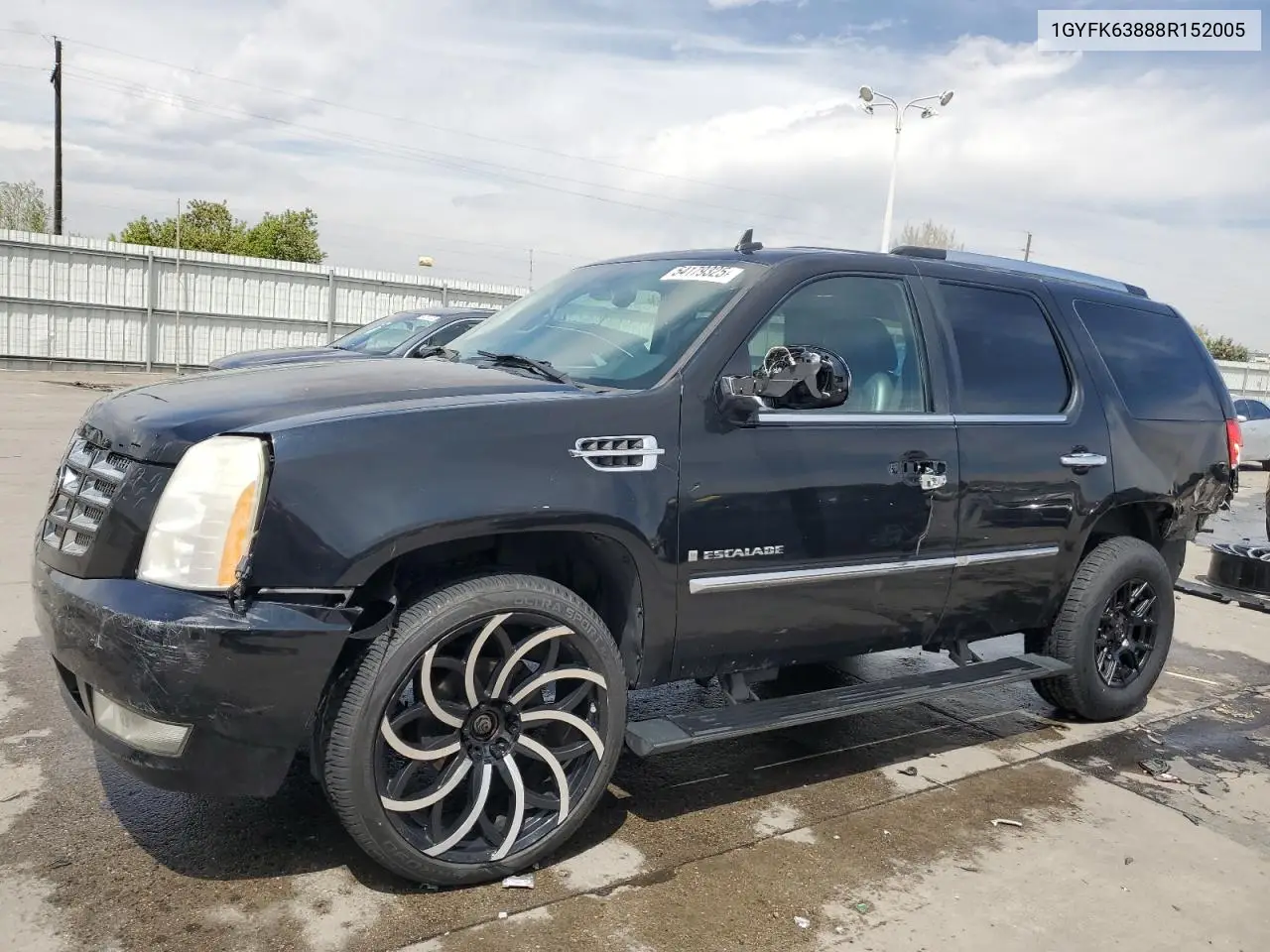 2008 Cadillac Escalade Luxury VIN: 1GYFK63888R152005 Lot: 54179325