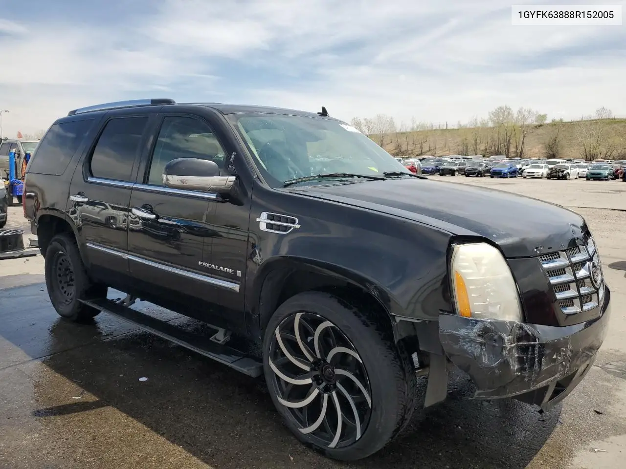 2008 Cadillac Escalade Luxury VIN: 1GYFK63888R152005 Lot: 54179325