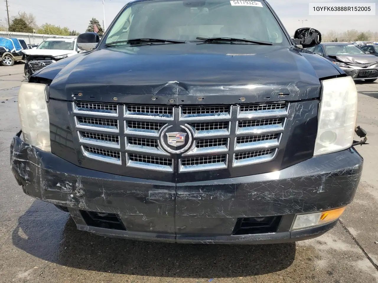 2008 Cadillac Escalade Luxury VIN: 1GYFK63888R152005 Lot: 54179325