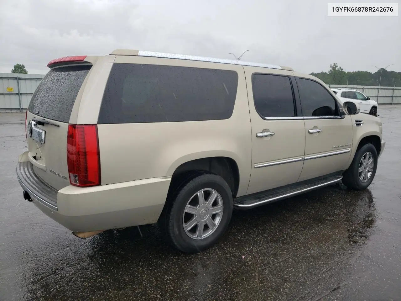 2008 Cadillac Escalade Esv VIN: 1GYFK66878R242676 Lot: 56391825