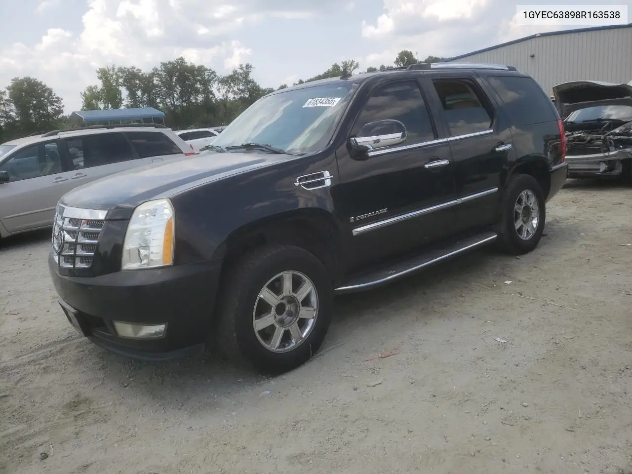 2008 Cadillac Escalade Luxury VIN: 1GYEC63898R163538 Lot: 61834355