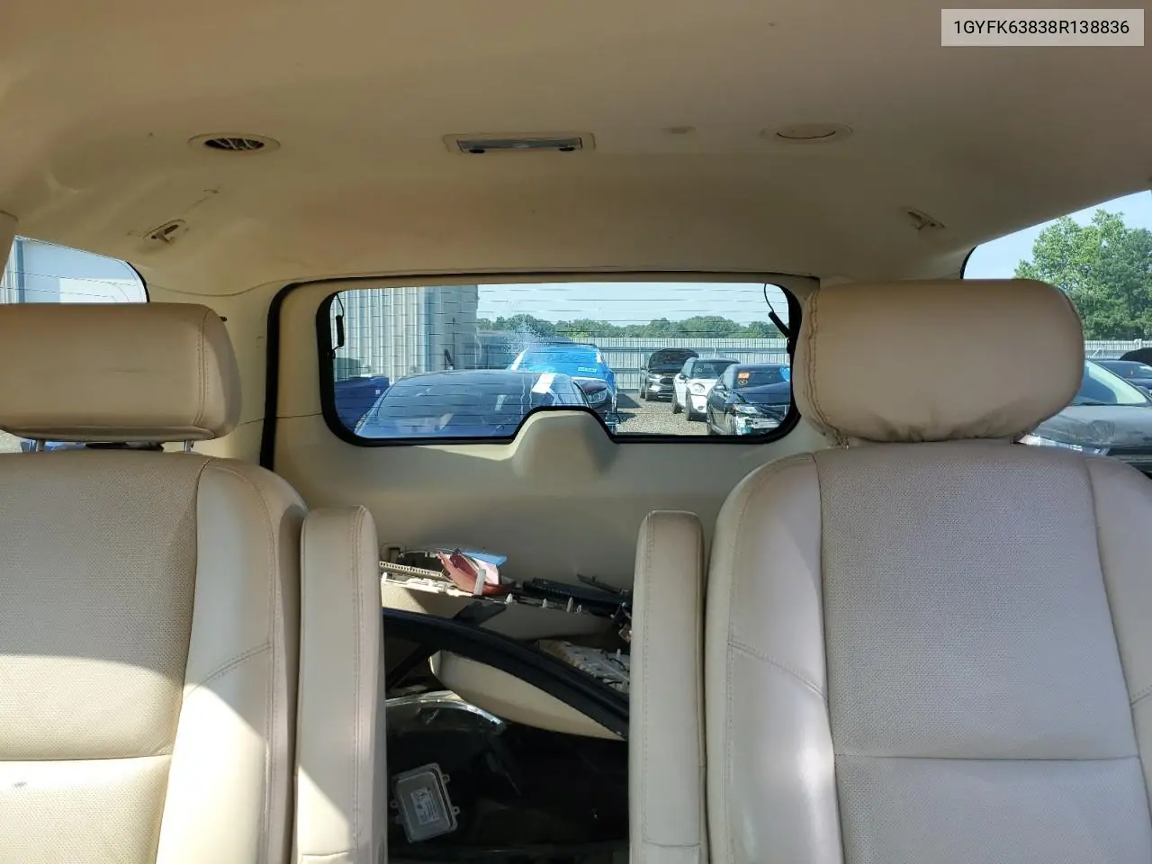 2008 Cadillac Escalade Luxury VIN: 1GYFK63838R138836 Lot: 62172355
