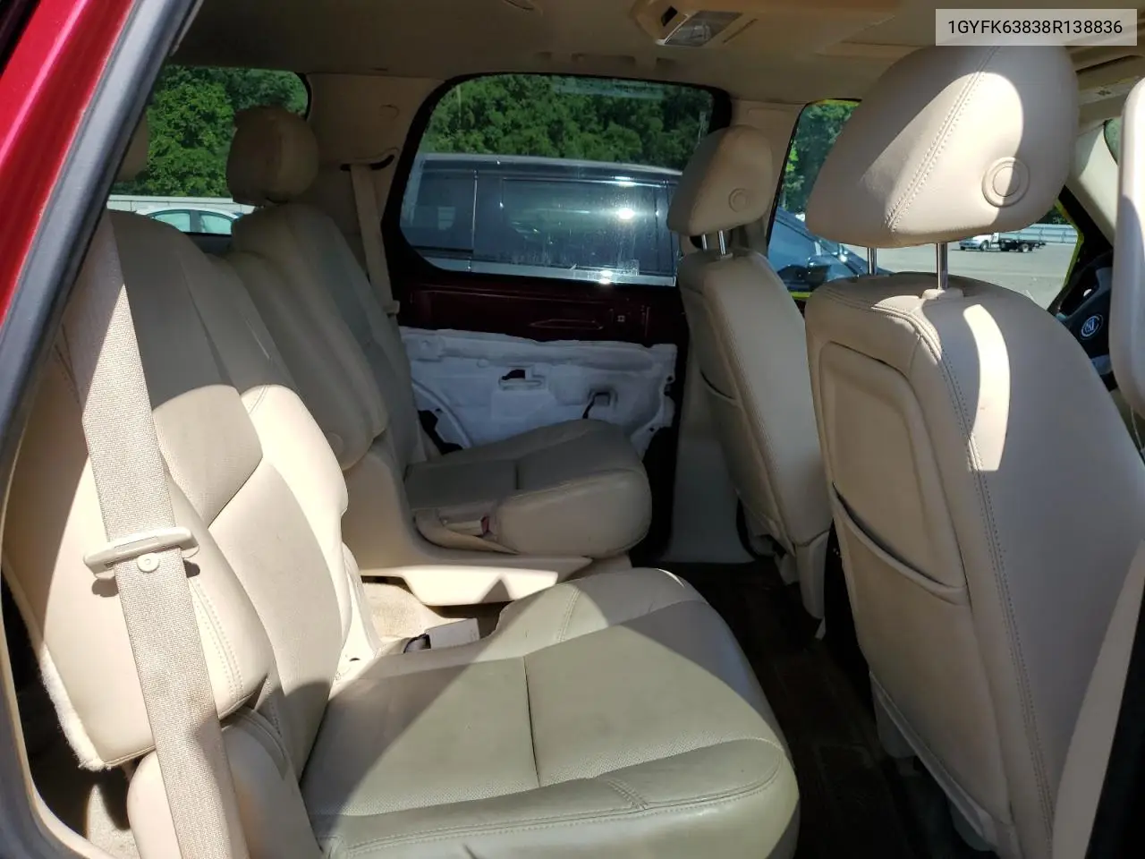 2008 Cadillac Escalade Luxury VIN: 1GYFK63838R138836 Lot: 62172355