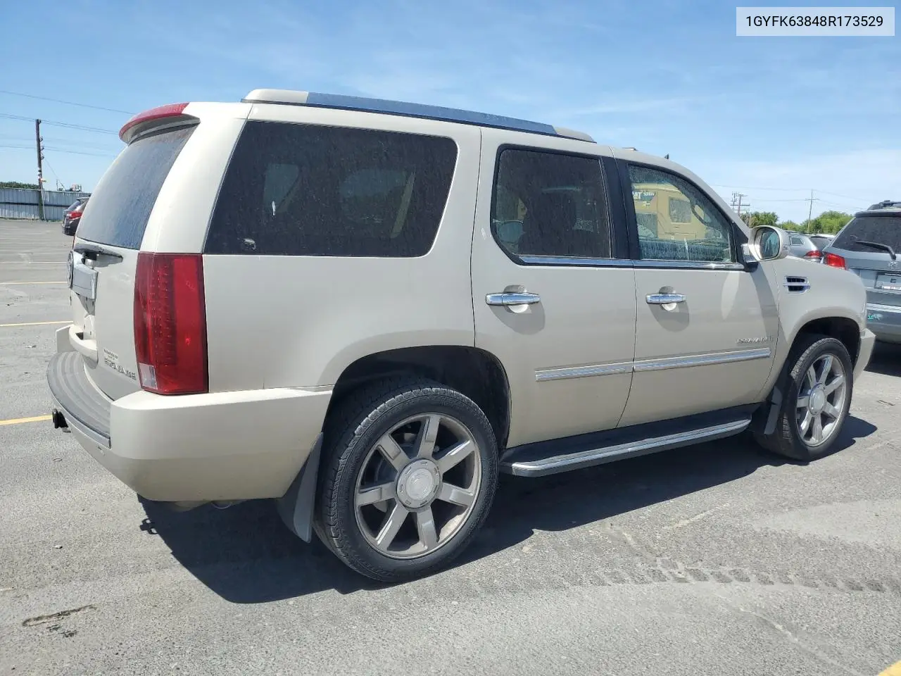 2008 Cadillac Escalade Luxury VIN: 1GYFK63848R173529 Lot: 62753765