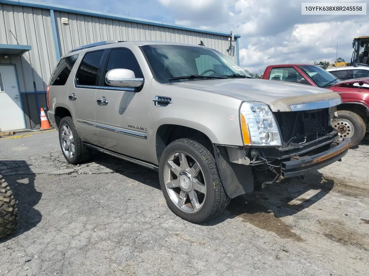 2008 Cadillac Escalade Luxury VIN: 1GYFK638X8R245558 Lot: 64428505