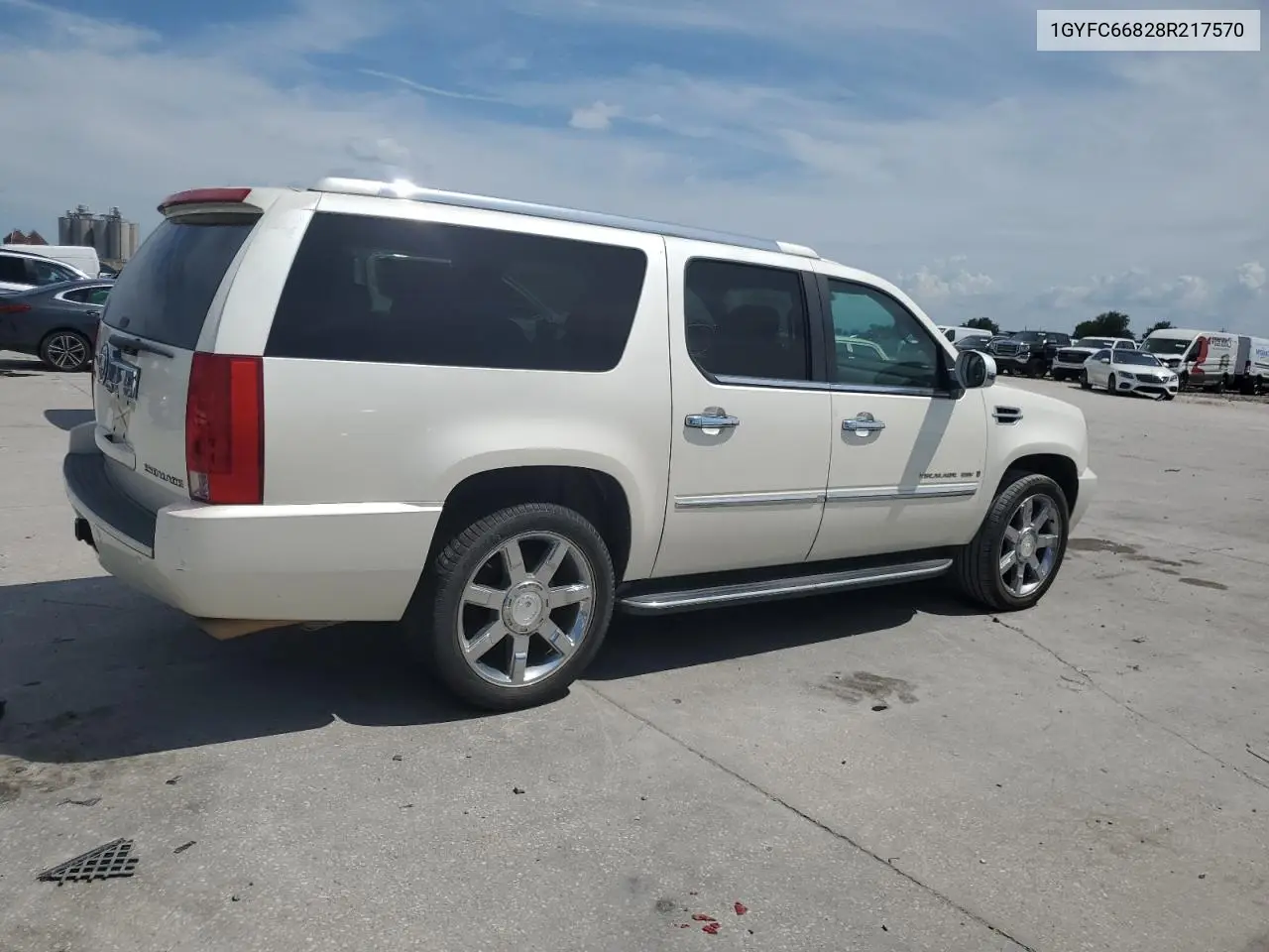 2008 Cadillac Escalade Esv VIN: 1GYFC66828R217570 Lot: 65199665