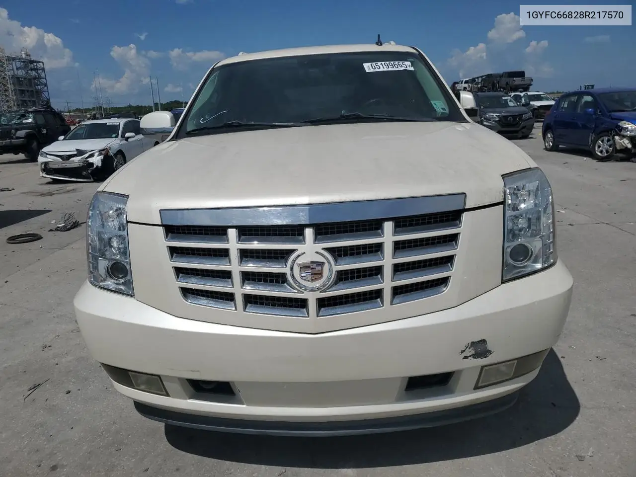2008 Cadillac Escalade Esv VIN: 1GYFC66828R217570 Lot: 65199665