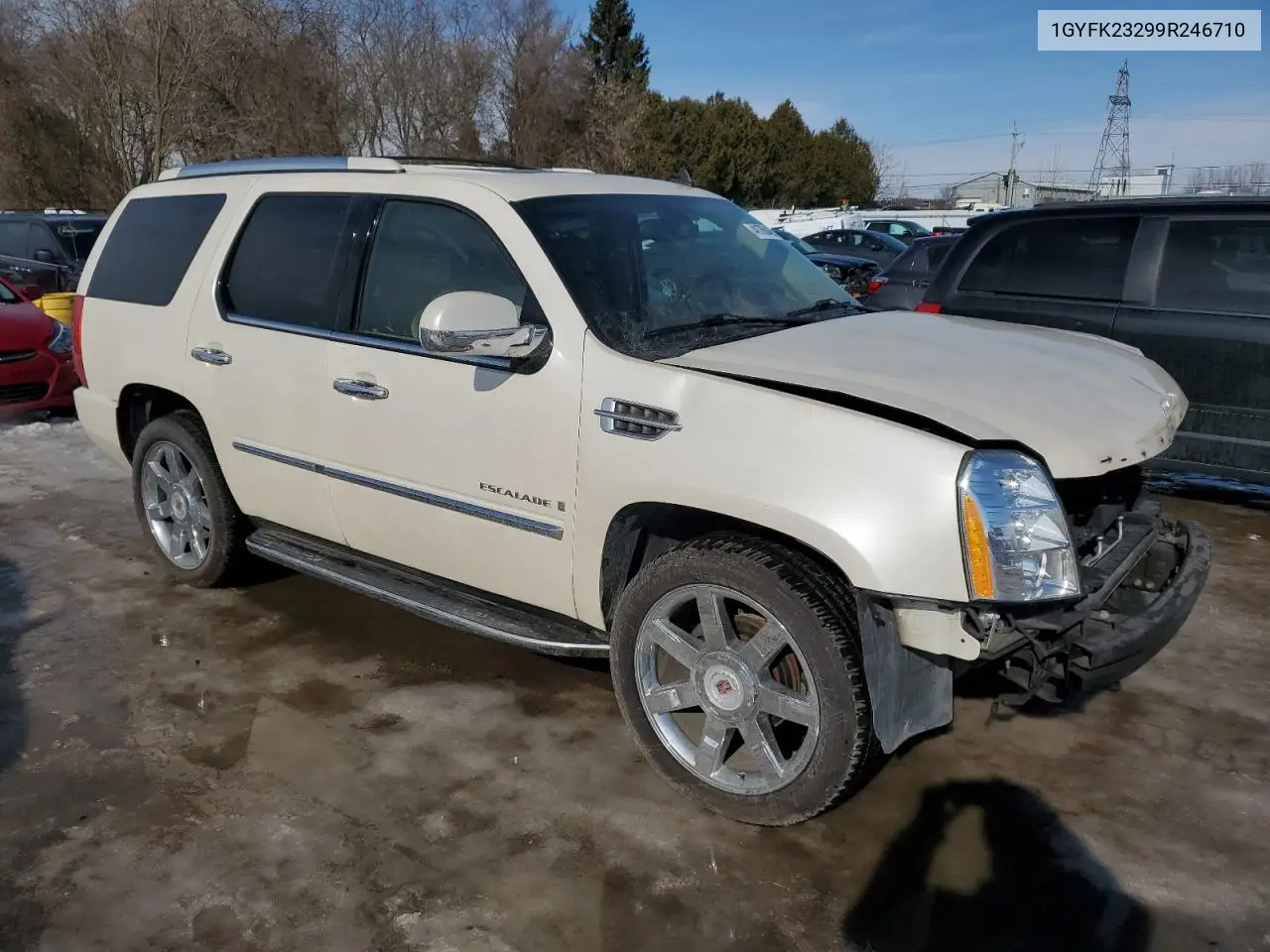 2009 Cadillac Escalade Luxury VIN: 1GYFK23299R246710 Lot: 41768465