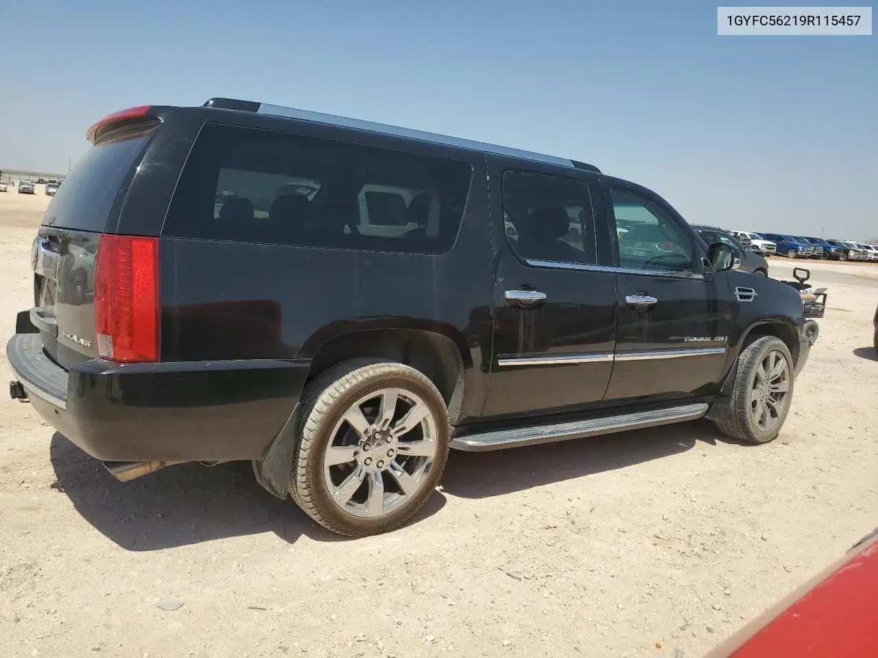 2009 Cadillac Escalade Esv Sport VIN: 1GYFC56219R115457 Lot: 52402425