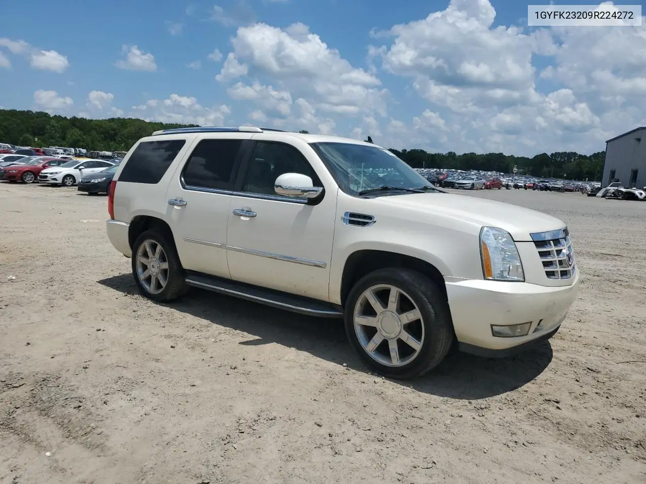 2009 Cadillac Escalade Luxury VIN: 1GYFK23209R224272 Lot: 59886345