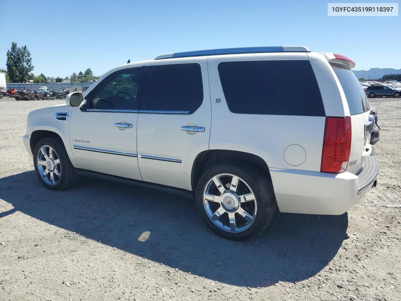 2009 Cadillac Escalade Hybrid VIN: 1GYFC43519R118397 Lot: 64628135