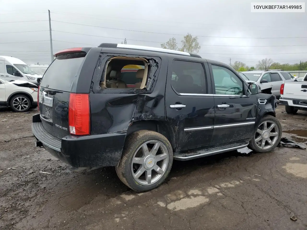 2010 Cadillac Escalade Luxury VIN: 1GYUKBEF7AR149985 Lot: 56003315