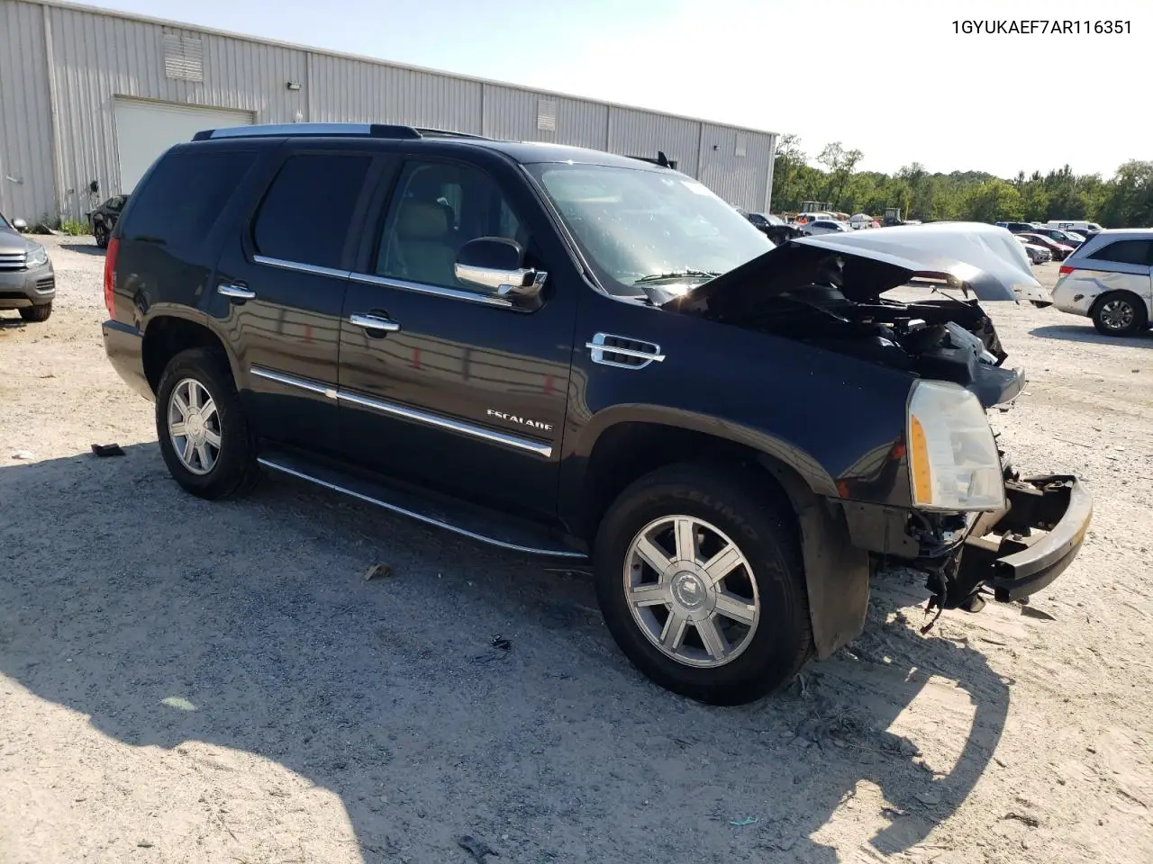 2010 Cadillac Escalade VIN: 1GYUKAEF7AR116351 Lot: 62608595