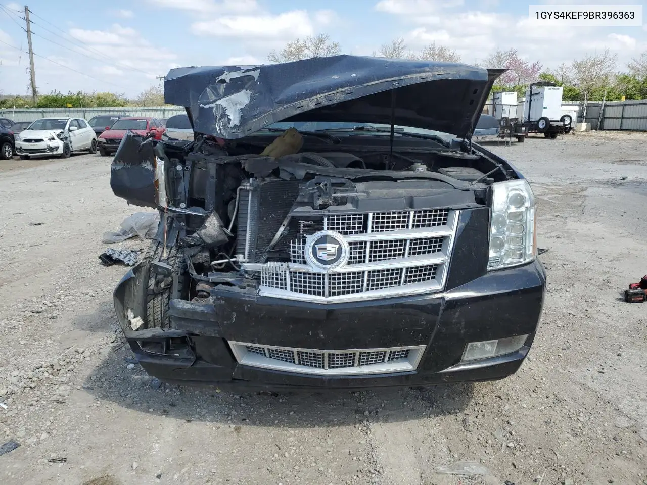 2011 Cadillac Escalade Esv Platinum VIN: 1GYS4KEF9BR396363 Lot: 52562075