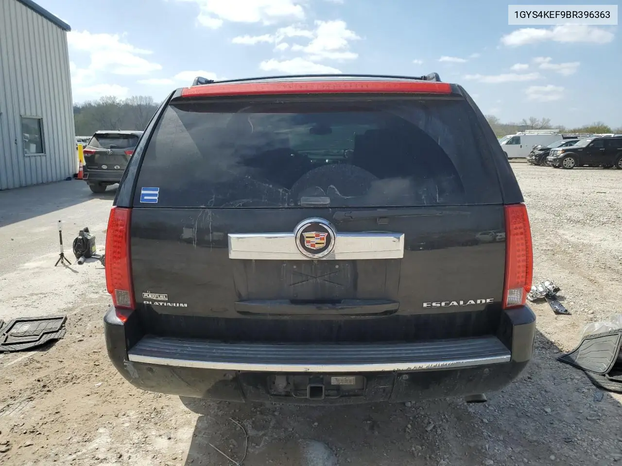 2011 Cadillac Escalade Esv Platinum VIN: 1GYS4KEF9BR396363 Lot: 52562075