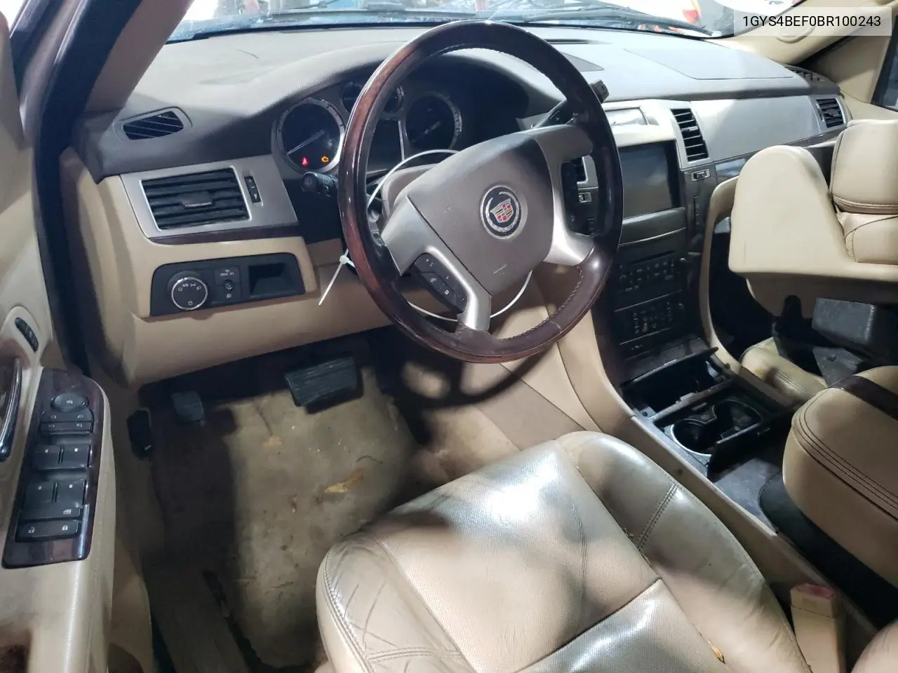 2011 Cadillac Escalade Luxury VIN: 1GYS4BEF0BR100243 Lot: 54867735