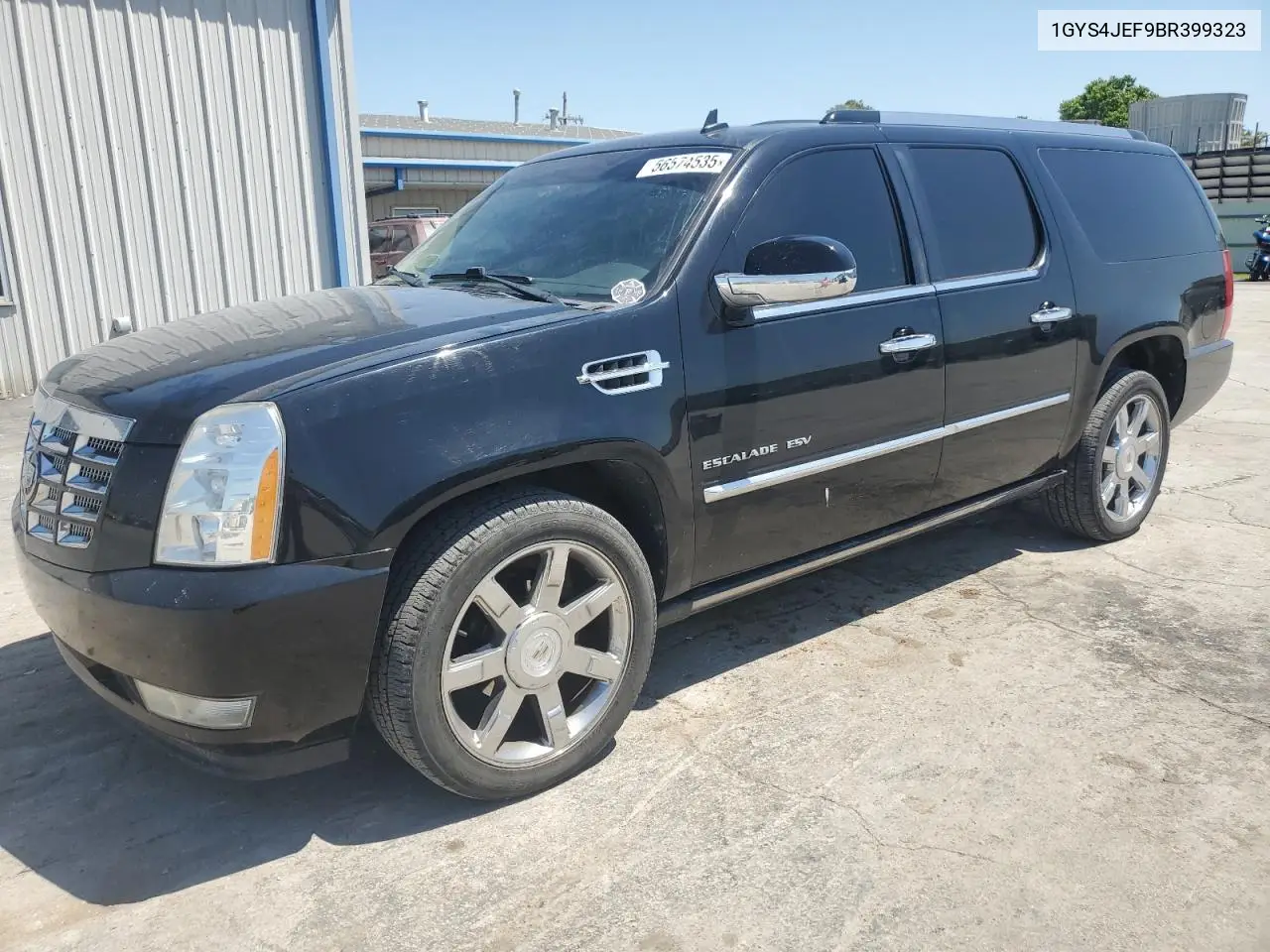 2011 Cadillac Escalade Esv Premium VIN: 1GYS4JEF9BR399323 Lot: 56574535