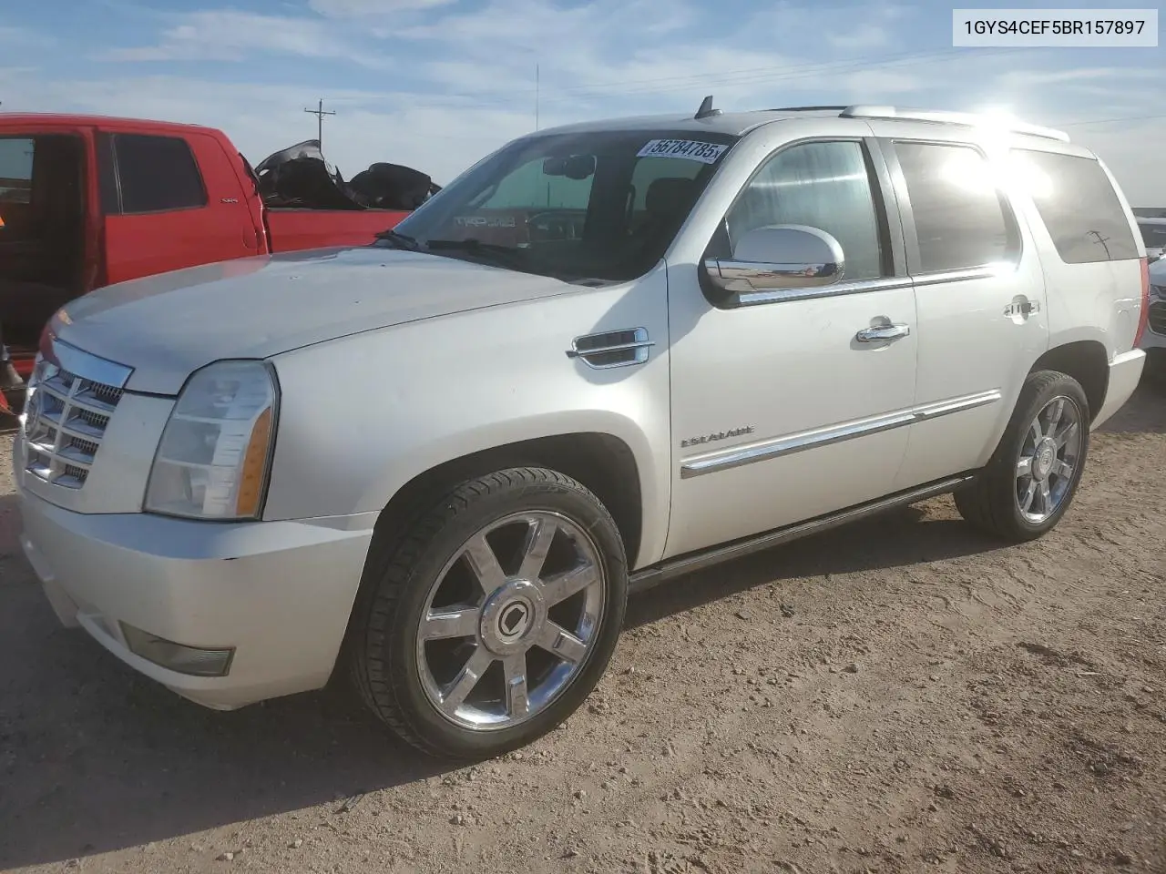 2011 Cadillac Escalade Premium VIN: 1GYS4CEF5BR157897 Lot: 56784785