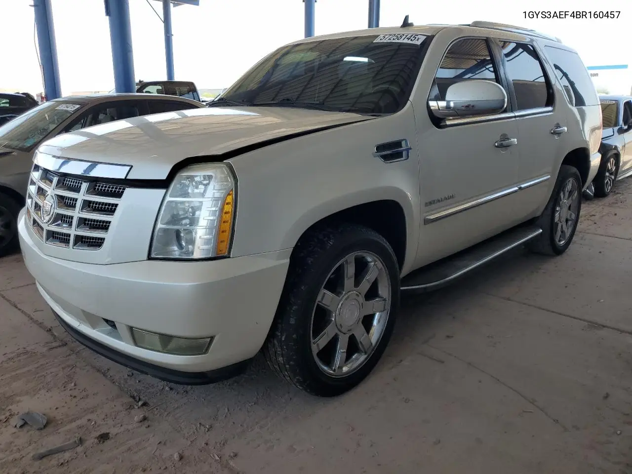2011 Cadillac Escalade VIN: 1GYS3AEF4BR160457 Lot: 57258145