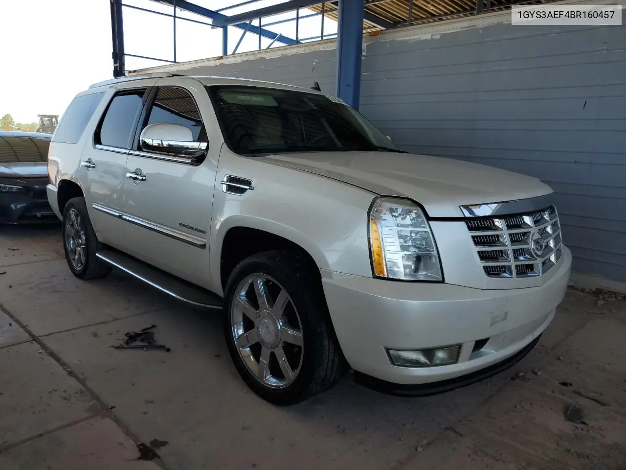 2011 Cadillac Escalade VIN: 1GYS3AEF4BR160457 Lot: 57258145