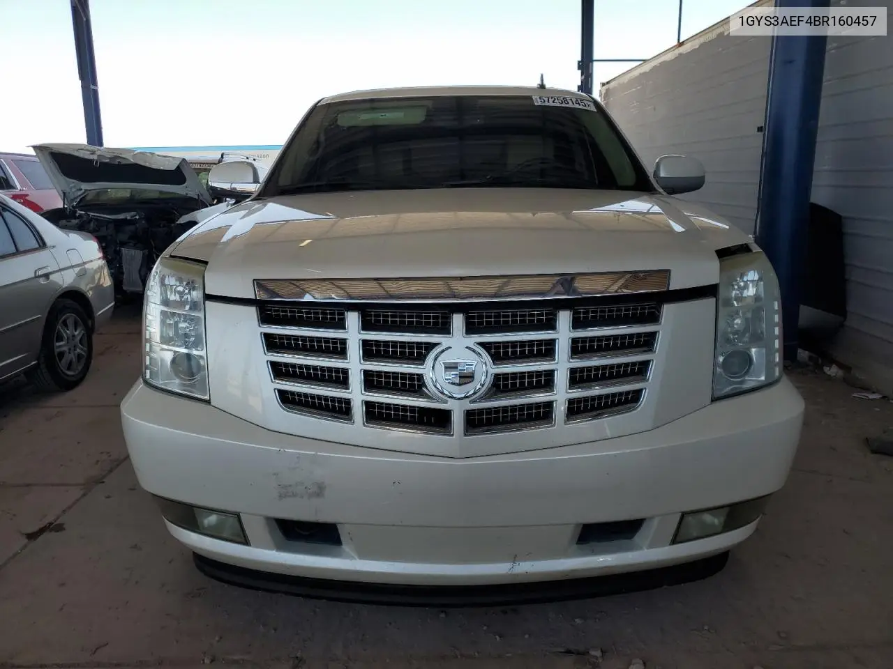 2011 Cadillac Escalade VIN: 1GYS3AEF4BR160457 Lot: 57258145