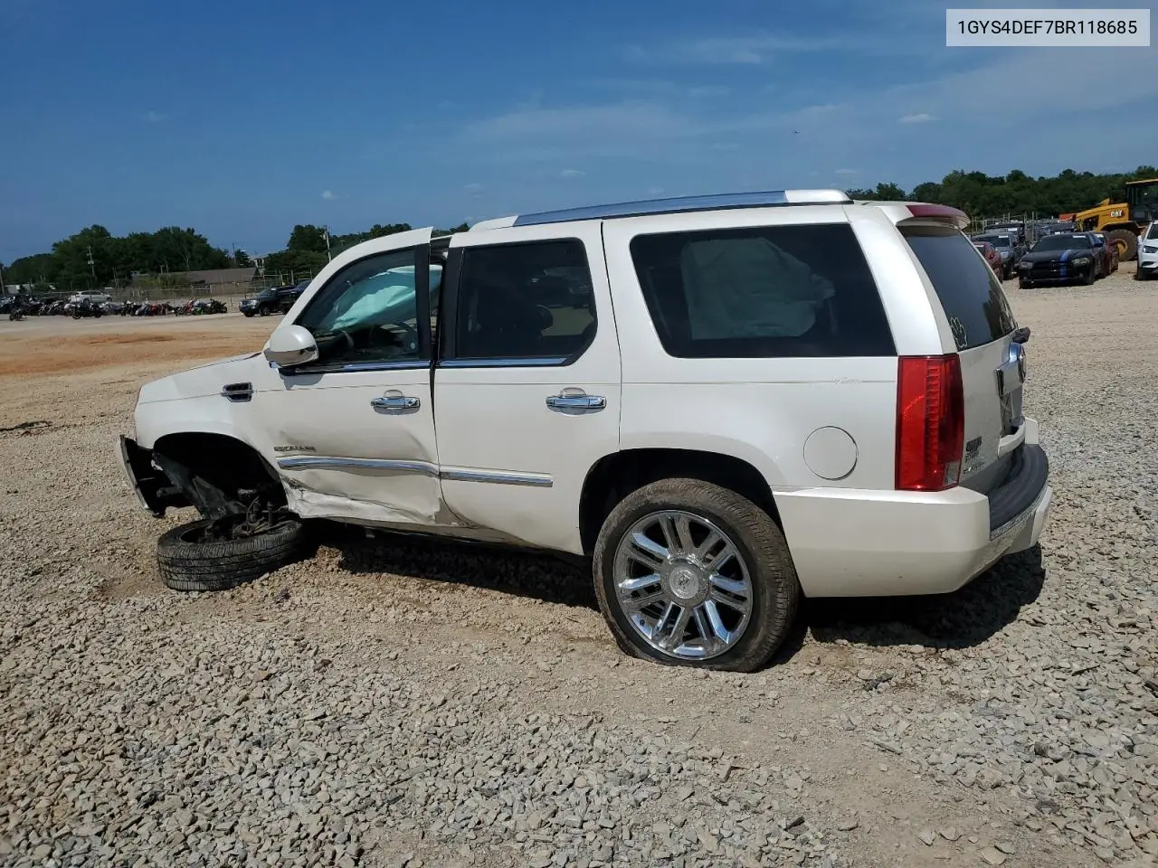 2011 Cadillac Escalade Platinum VIN: 1GYS4DEF7BR118685 Lot: 62768015