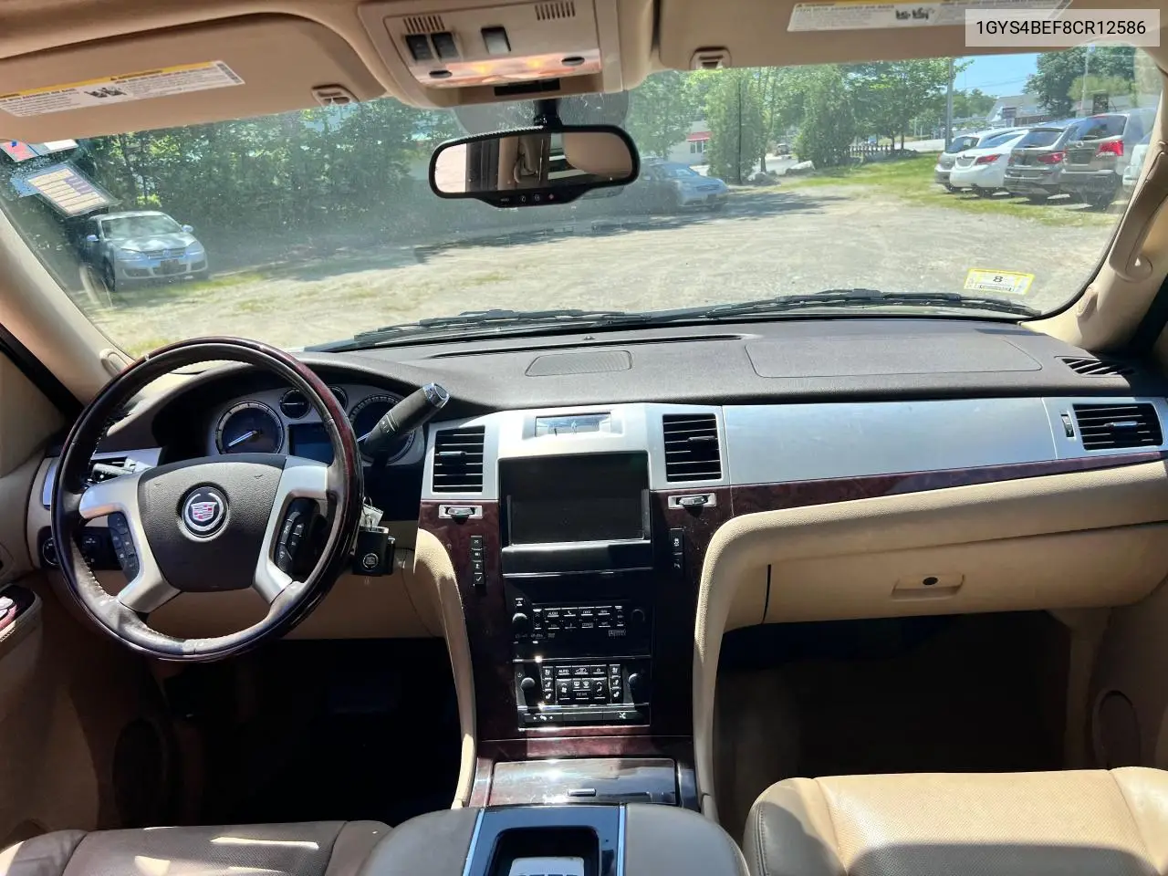 2012 Cadillac Escalade Luxury VIN: 1GYS4BEF8CR12586 Lot: 63012505