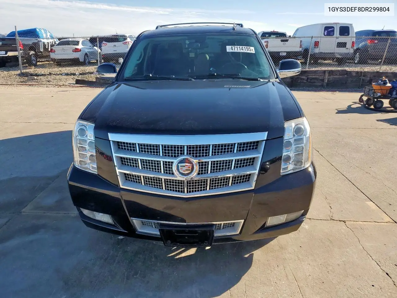 2013 Cadillac Escalade Platinum VIN: 1GYS3DEF8DR299804 Lot: 47114195