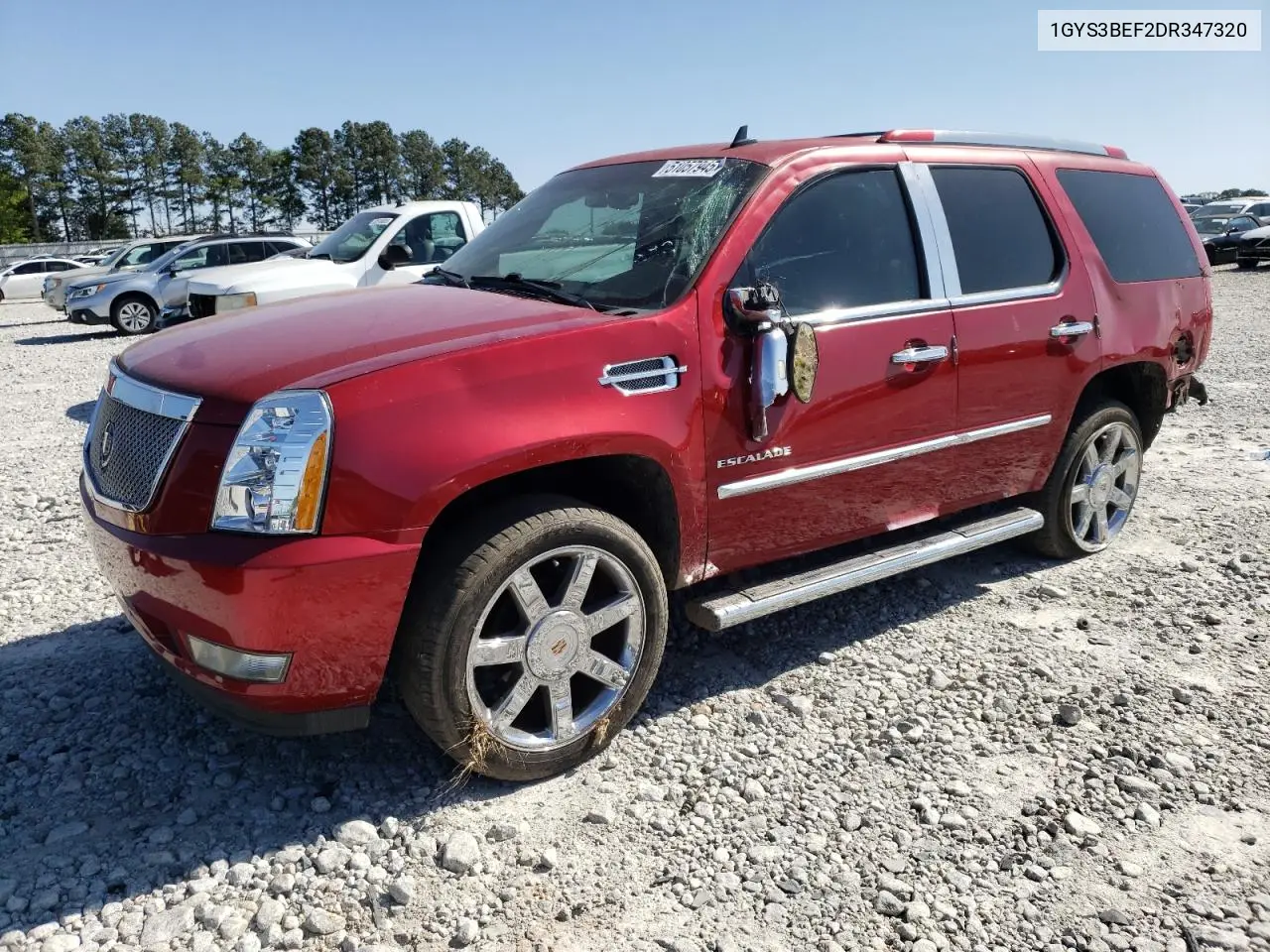 2013 Cadillac Escalade Luxury VIN: 1GYS3BEF2DR347320 Lot: 51057945