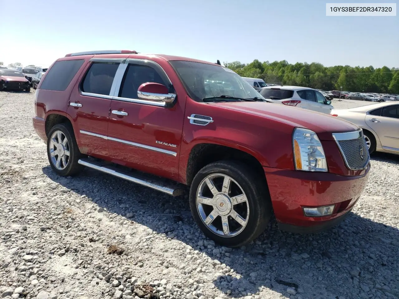 2013 Cadillac Escalade Luxury VIN: 1GYS3BEF2DR347320 Lot: 51057945