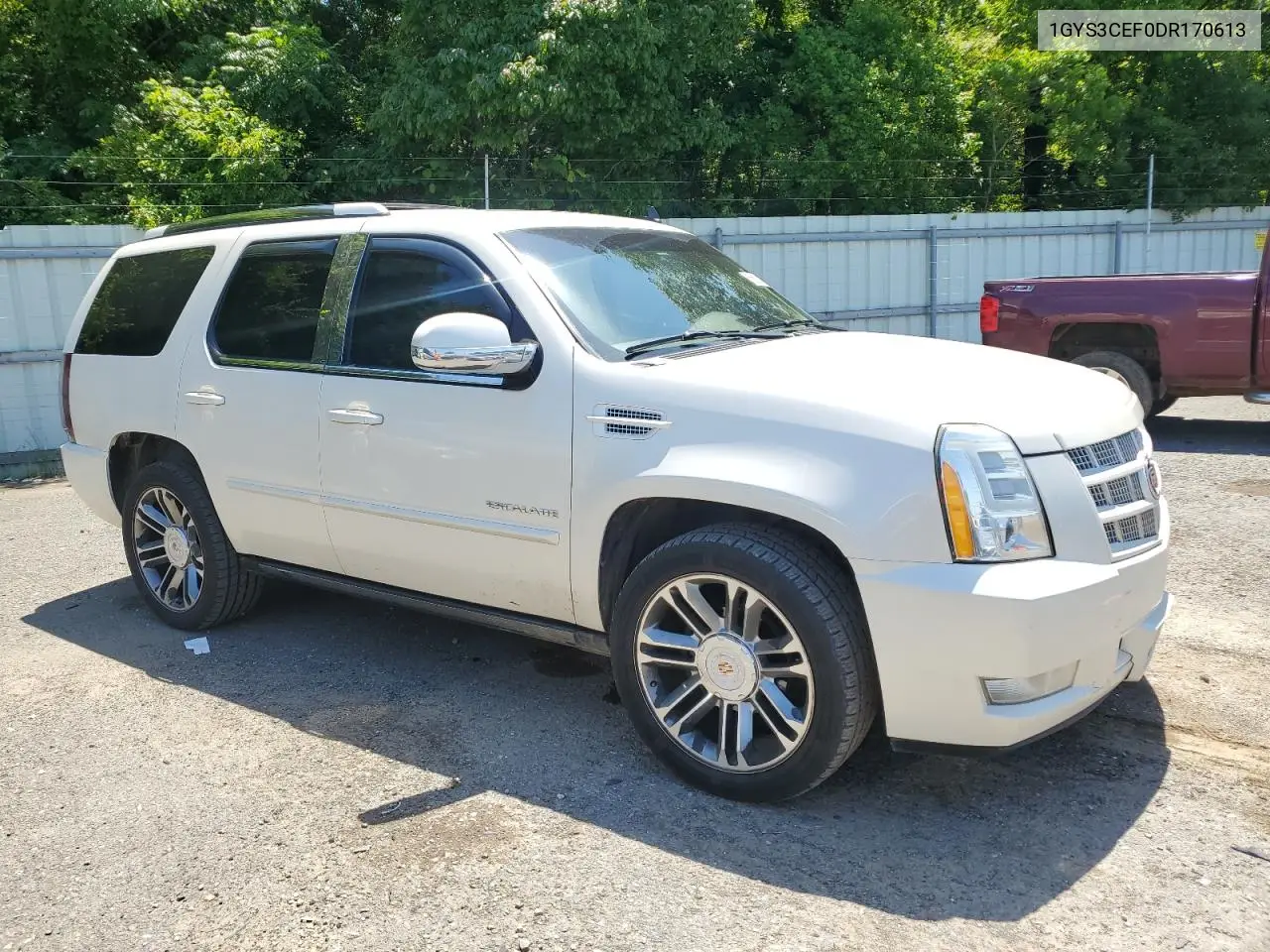 2013 Cadillac Escalade Premium VIN: 1GYS3CEF0DR170613 Lot: 56635805