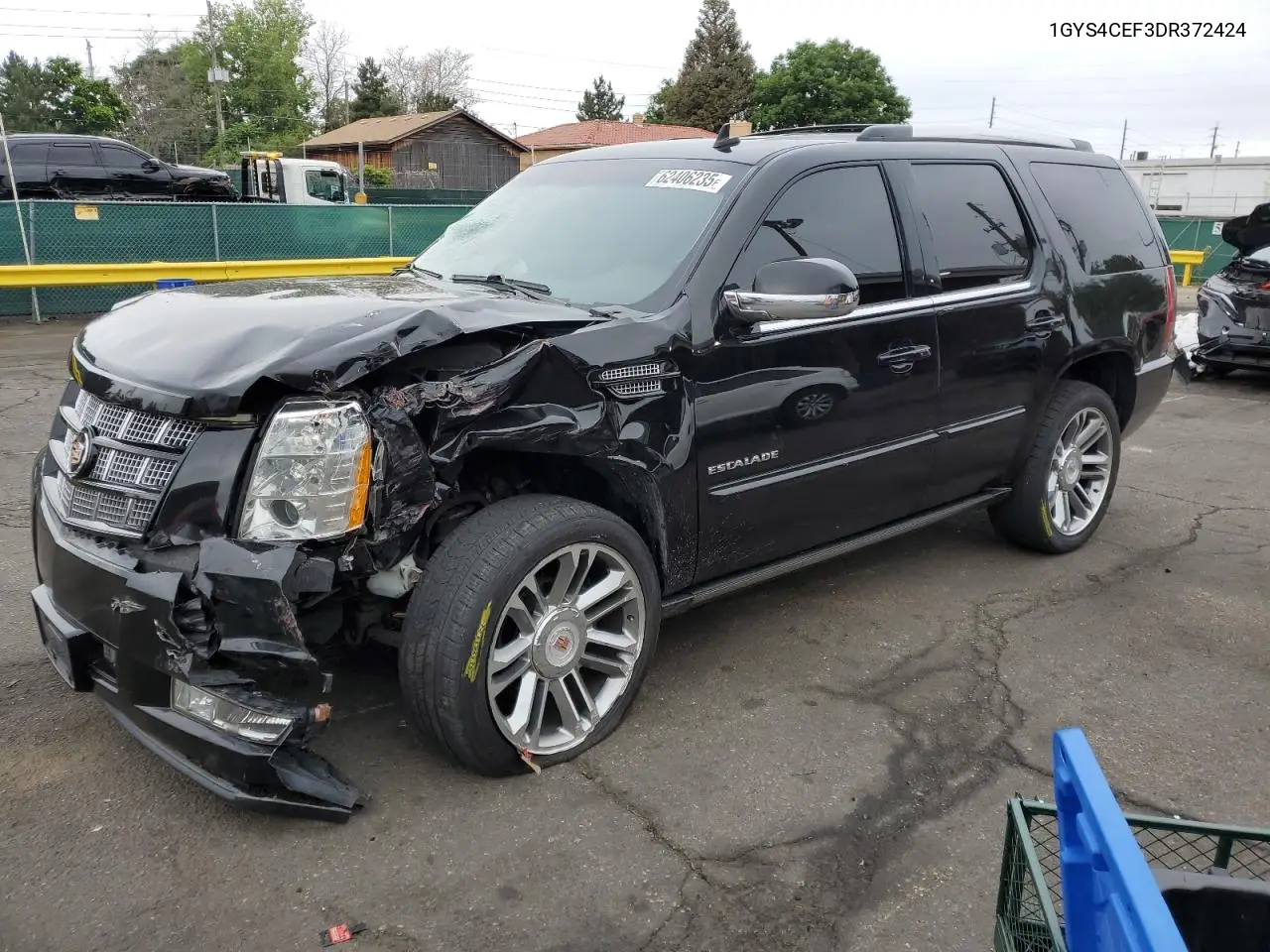 2013 Cadillac Escalade Premium VIN: 1GYS4CEF3DR372424 Lot: 62406235