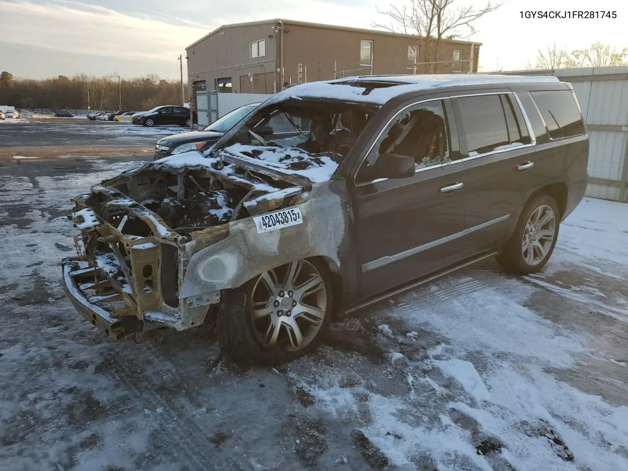 2015 Cadillac Escalade Premium VIN: 1GYS4CKJ1FR281745 Lot: 42043815
